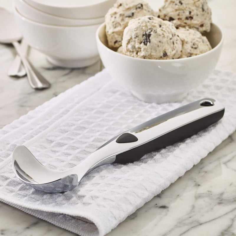 Copco Extra Large Stainless Steel Ice Cream Scoop with Ergonomic Handle - Image 2